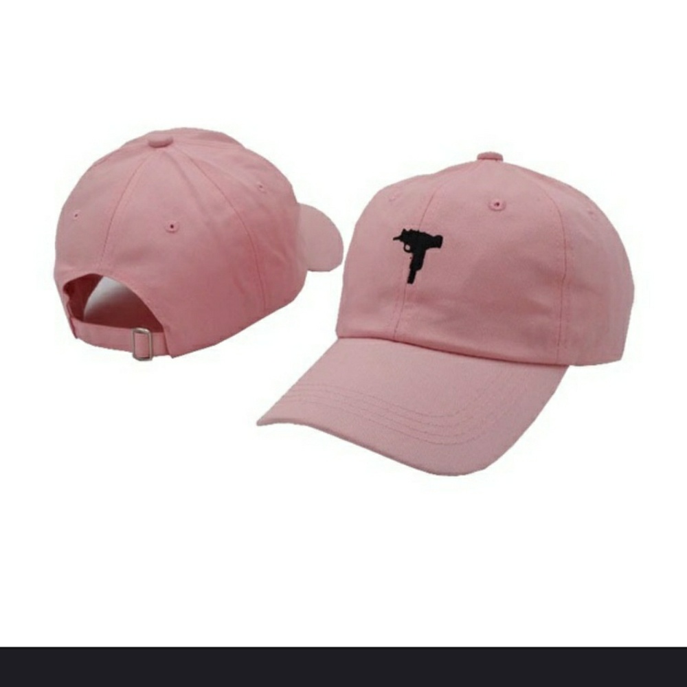 PINK GUN DAD BASEBALL HAT